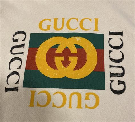 gucci hallucination sweatshirt replica|how to check gucci hoodie.